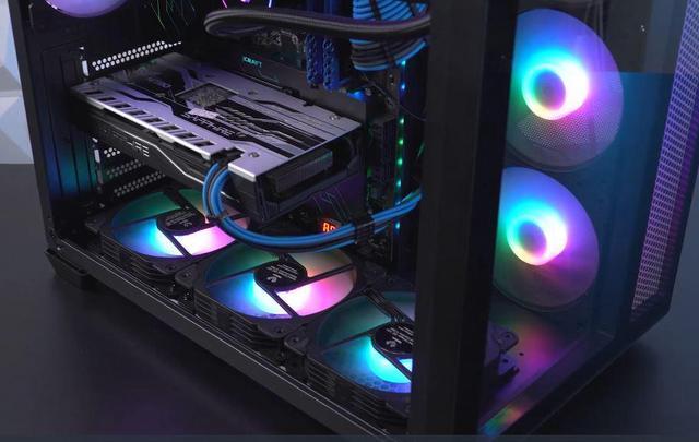 PRC DEMONIO1 Custom Gaming Desktop PC Intel Core I7-12700K 3.6GHz 12-Core 16GB DDR4 1TB NVMe 4TB SSD GeForce RTX 4070 12GB GDDR6X Wi-Fi BT 280mm ARGB AIO Liquid Cooling Windows 11 Home