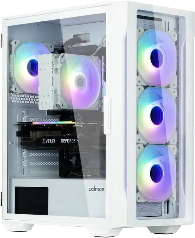 PRC PearlGlass Custom Gaming Desktop PC Intel Core i7-12700K 3.6GHz 12-Core 16GB DDR4 1TB NVMe NVIDIA GeForce RTX 3080 10GB GDDR6X Wi-Fi BT ARGB High Performance CPU Cooler Windows 11 Home