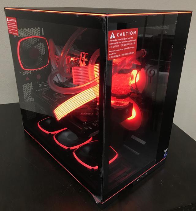 PRC Ultimate Water-Cooled Gaming Desktop PC I9-13900K 3.0GHz 24-Core 32GB DDR5 4TB NVMe SSD 10TB HDD NVIDIA GeForce RTX 4080 16GB GDDR6X Wi-Fi Bluetooth Windows 11 Home