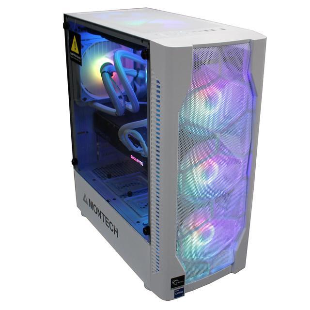PRC White Magic Next-Level Gaming Desktop PC 12th Gen. Intel Core I7-12700K 3.6GHz 12-Core 16GB DDR5-5200 RAM NVIDIA GeForce RTX 3060 12GB GDDR6 2TB NVMe M.2 SSD Wi-Fi Bluetooth W11 Home