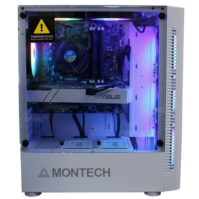 PRC WHITEGOLD Special Edition Custom Gaming PC Intel Core I7-2600 3.4GHz Quad Core 16GB DDR3 1TB SSD NVIDIA GeForce GTX 970 4GB GDDR5 Wi-Fi BT W10 Home