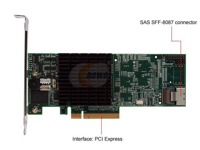 PROMISE STEX4650 PCI Express SATA / SAS Controller Card