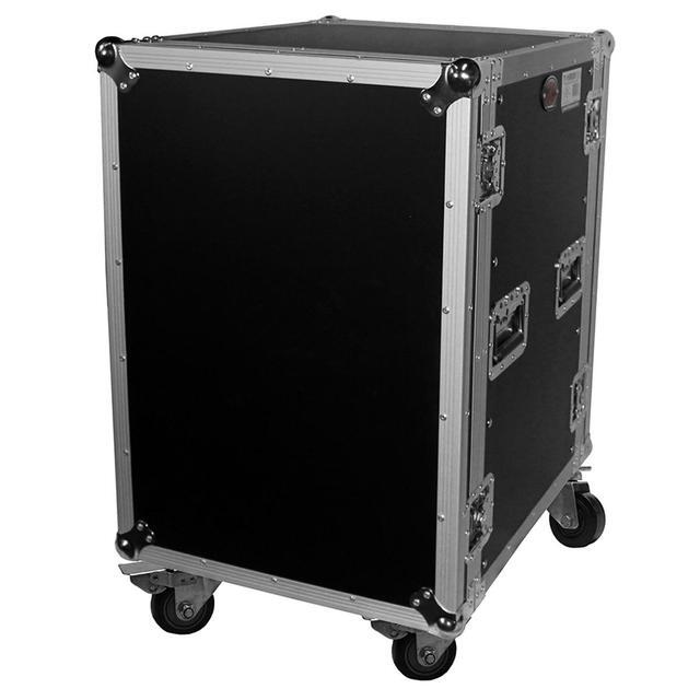 ProX T-16RSS 16U ATA Deluxe Flight Road Case For Amplifier Rack Mount Module