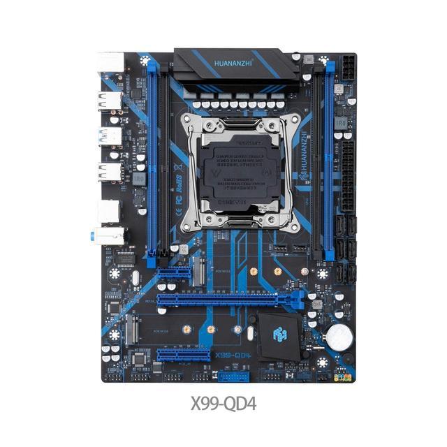 QD4 X99 Motherboard Combo With E5 2620v3 2*8GB DDR4 RECC 2133 Support NVME USB3.0 SATA