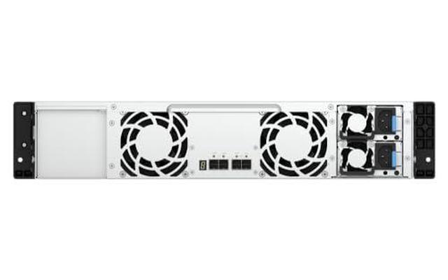 QNAP TL-R1200PES-RP-US 12 Bay 2U Short Depth Rackmount PCIe Interface SATA JBOD For Petabyte-Scale Expansion (Diskless)