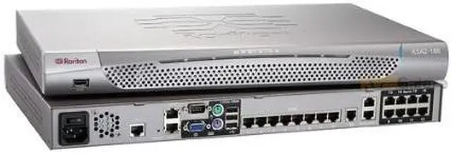 Raritan DKSX2-188 Dominion 8-Port 1U Rack-Mountable KVM Switch (NOB)
