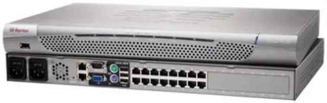 Raritan DKX2-216 Dominion KX II 16-Port 1600x1200 Rack Mountable KVM Switch (NOB)