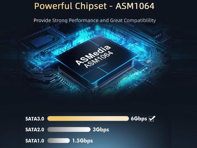 RIITOP PCIe SATA Card 4 Port With 4 SATA 6G Cables And Low Profile Bracket 6Gbps SATA3.0 Controller PCI-e Express Expansion Card PCIe X1 Or Above Support 4 SATA 3.0 Devices