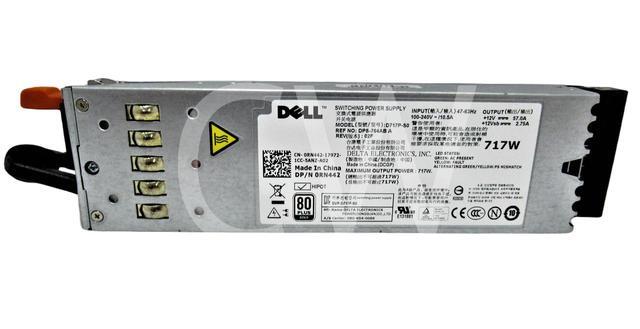 RN442 0RN442 Dell POWEREDGE 717-Watts 80 Plus Gold Switching Power Supply
