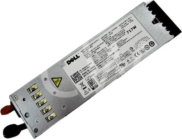 RN442 0RN442 Dell POWEREDGE 717-Watts 80 Plus Gold Switching Power Supply