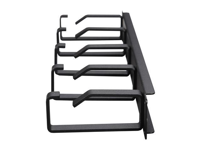 Rosewill 1U Cable Manager With 5 Metal Rings RSA-1UCA002