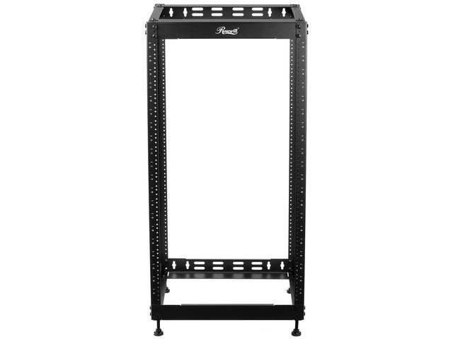 Rosewill 20U Open Frame Network Rack For Servers & AV Gear Server Rack Floor Standing Or Wall Mounted AV Rack For 19" Networking Servers And Audio 20 Inches Depth-RSWR-20U001
