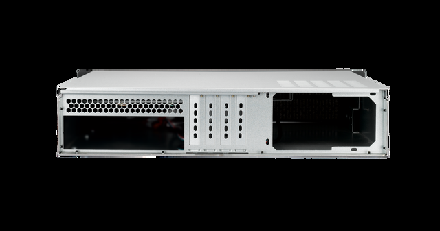 Rosewill 2U Server Chassis Rackmount Case 4 3.5" HDD Bays Micro-ATX Compatible 3 X 80mm PWM Fans 2x USB 3.0 Silver/Black - RSV-Z2600U