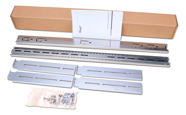 Rosewill Sliding Chassis Rail Kit For 2U To 5U Chassis (Adjustable 26" To 39.4" Depth) 3-Section For Server Chassis / Server Case / Rackmount Case - RSV-RL26H