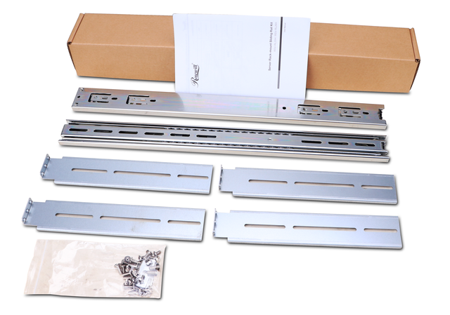 Rosewill Sliding Chassis Rail Kit For 2U To 5U Chassis (Adjustable 20" To 33.5" Depth) 3-Section For Server Chassis / Server Case / Rackmount Case - RSV-RL20H