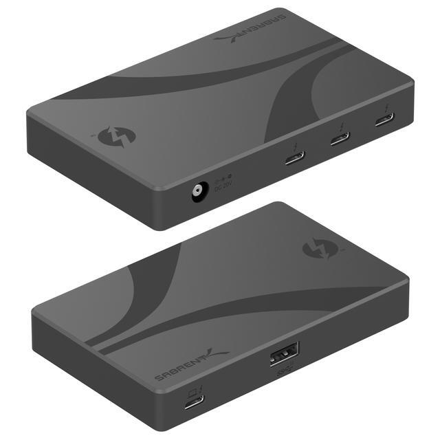 SABRENT Thunderbolt 4 KVM Switch With 8K Display And 60W Charging [SB-TB4K]