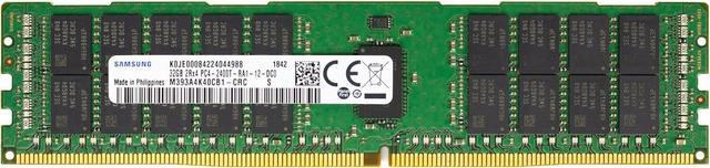 Samsung M393A4K40CB1-CRC4Q 32GB PC4-19200 DDR4-2400MT/s ECC Memory New
