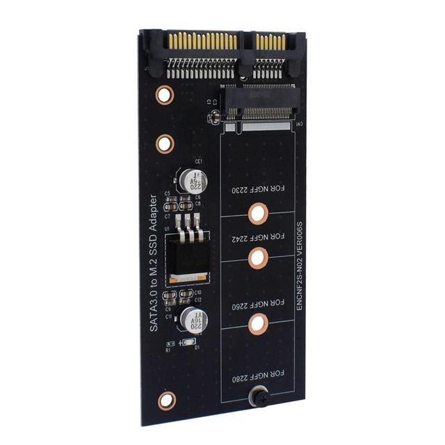 Sata3 To M2 Ngff Adapter Card Key B SSD Solid State Drive To 6G Interface Converter Card Capacity Expansion Board