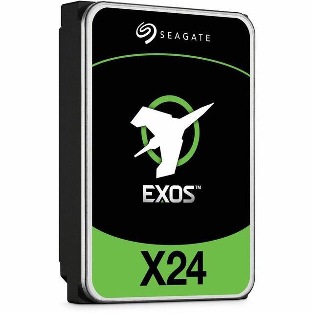 Seagate Exos X24 ST16000NM007H 16 TB Hard Drive - 3.5" Internal - SAS (12Gb/s SAS) - CMR - 7200rpm - Hot Pluggable - 512e/4Kn Format