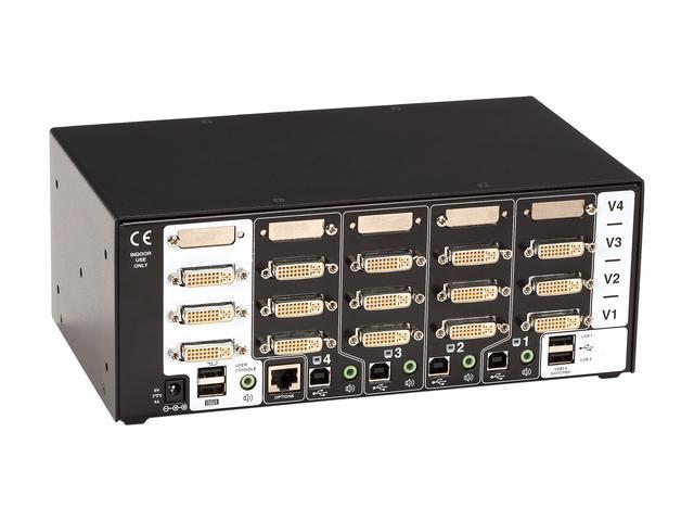 ServSwitch Wizard Dual-Link DVI Tri-Head With USB True Emulation