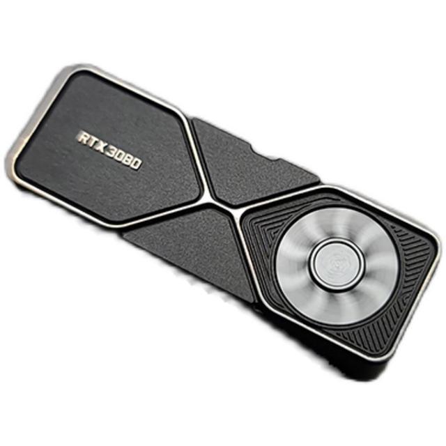 SHIFT Keycap RTX3080 Graphics Card Shape Metal Aluminum Alloy Keycap For Mechanical Keyboards