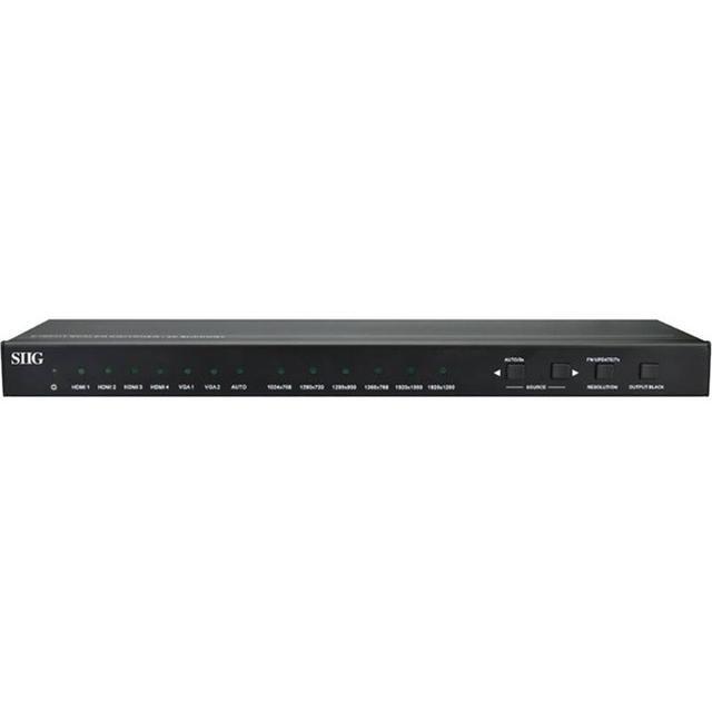 Siig Hdmi/Vga 6X1 Scaler Switcher