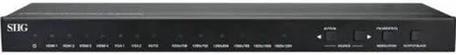Siig Hdmi/Vga 6X1 Scaler Switcher