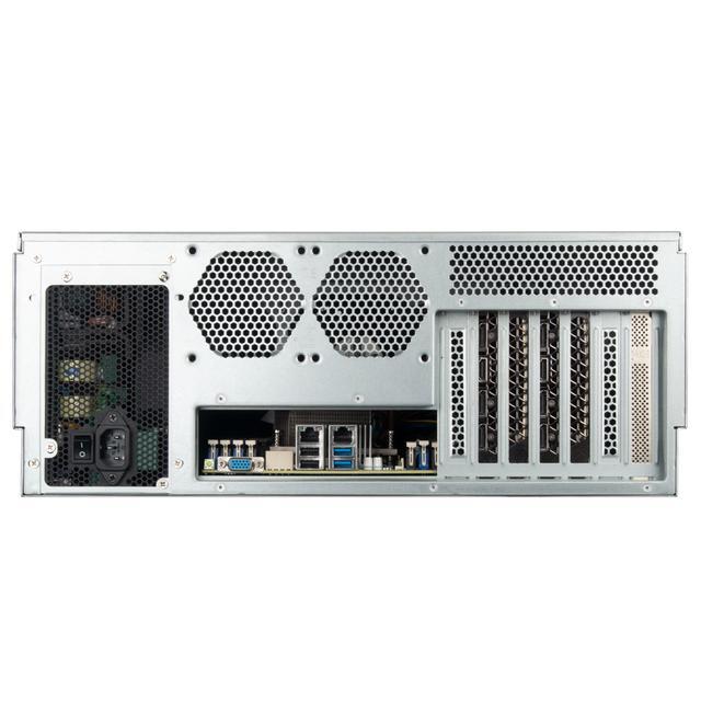 Silverstone 4U 20-bay 2.5" / 3.5" HDD / SSD Rackmount Storage Server Chassis With Mini-SAS HD SFF-8643 12 Gb/s Interface