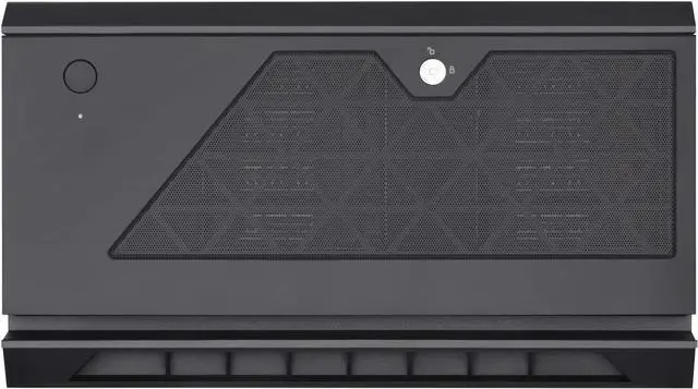 Silverstone CS381 Micro-ATX/Mini-DTX/Mini-ITX 8-Bay Hot-Swap 2.5"/3.5" SAS-12G NAS Storage Case with Two 120mm Dual Ball Bearing Fan Black