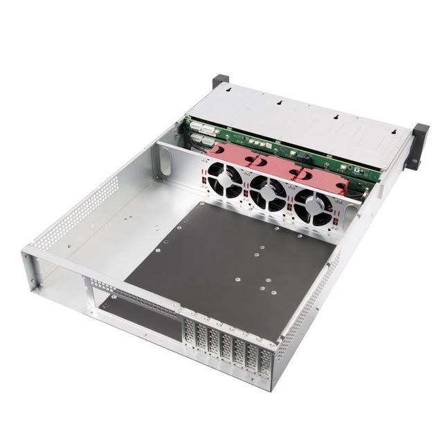 Silverstone RM22-312 2U 12-bay 2.5" / 3.5" HDD / SSD Rackmount Storage Chassis With Mini-SAS HD SFF-8643 12 Gb/s Interface