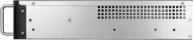 SilverStone Technology 2U Dual 5.25'' Drive Bay Micro-ATX Rackmount Server Chassis SST-RM23-502-MINI