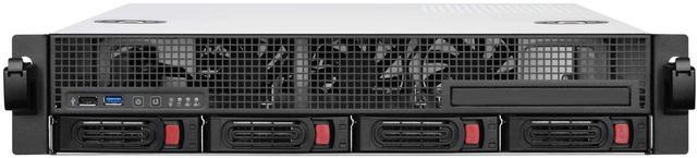 SilverStone Technology 2U Rackmount Server Case With 4 X 3.5 Hot Swap Bays Micro-ATX Support RM21-304
