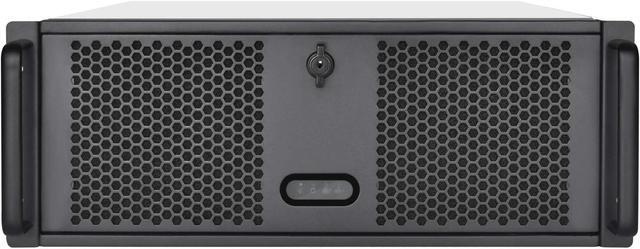 SilverStone Technology 4U Rackmount Server Chassis With 3 X 5.25 Front Bays With CEB/ATX/mATX/Mitx Support RM400 Cases SST-RM400