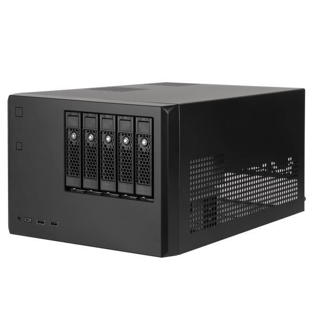 SilverStone Technology CS351 5-Bay SAS-12G / SATA-6G Hot-swappable High Performance NAS Chassis SST-CS351