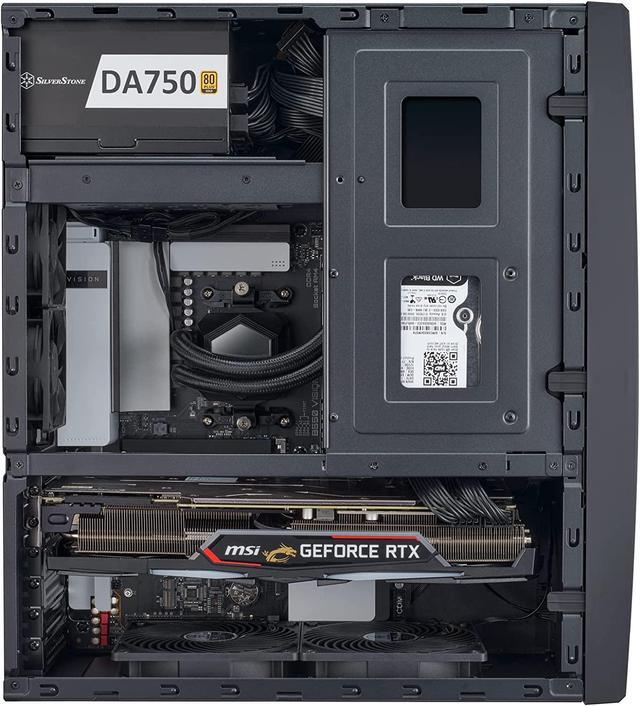 SilverStone Technology Grandia 11 Compact ATX Home Theater PC (HTPC) Case With 240mm Radiator Support