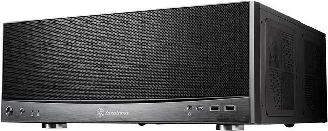 SilverStone Technology Grandia 11 Compact ATX Home Theater PC (HTPC) case with 240mm Radiator Support