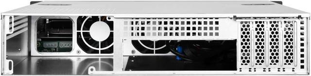 SilverStone Technology RM21-304 2U Micro-ATX Rackmount Server Chassis With Four 3.5" Hot-swap Bays SST-RM21-304
