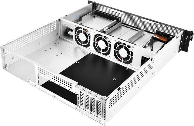 SilverStone Technology RM21-304 2U Micro-ATX Rackmount Server Chassis With Four 3.5" Hot-swap Bays SST-RM21-304