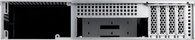 SilverStone Technology RM23-502-MINI 2U Dual 5.25'' Drive Bay Micro-ATX Rackmount Server Chassis SST-RM23-502-MINI