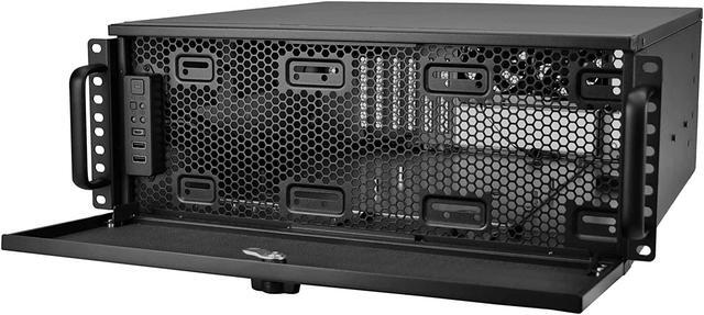SilverStone Technology RM44 4U Rackmount Server Chassis With Enhanced Liquid Cooling Capability (up To 360mm Radiator)