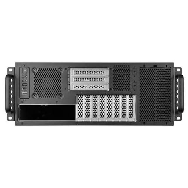 SilverStone Technology RM47-502-I 4U Interchangeable Rackmount Chassis With Front Accessible Expansion Slots SST-RM47-502-I