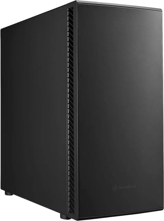 SilverStone Technology SETA Q1 Silent Mid Tower Case with Soundproofing SST-SEQ1B