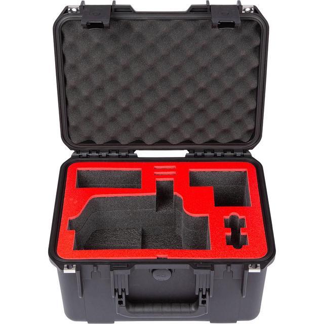 SKB ISeries 4 RU Injection Molded 11" Deep Rack With Wheels Black #3I-4U11-W