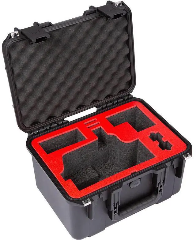 SKB iSeries 4 RU Injection Molded 11" Deep Rack with Wheels Black #3I-4U11-W