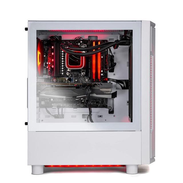 Skytech Archangel Gaming PC Desktop Intel I7 12700F 2.1 GHz (4.9GHz Turbo) NVIDIA RTX 5060 8GB 1TB NVMe SSD 32GB DDR5 RAM 5200 RGB 650W GOLD PSU 240mm ARGB AIO Wi-Fi Win 11
