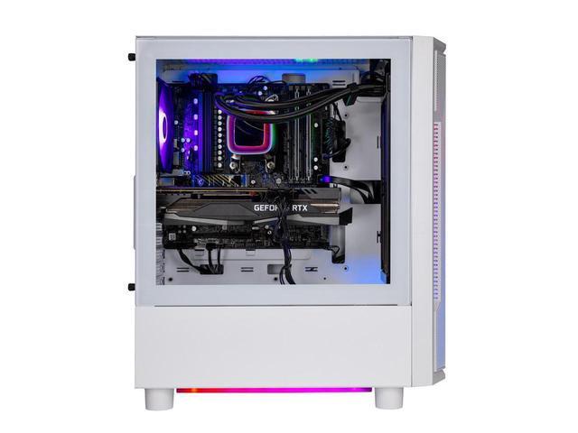 Skytech Archangel Gaming PC Desktop Intel I7 14700F 2.1 GHz (5.3GHz Turbo) NVIDIA RTX 5060 Ti 16GB GDDR7 2TB Gen4 NVMe SSD 32GB DDR5 RAM RGB 650W GOLD PSU 360mm ARGB AIO Wi-Fi Win 11
