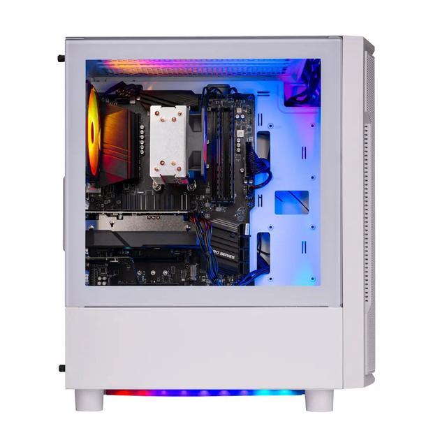 Skytech Archangel Gaming PC Desktop Ryzen 5 9600X 3.9 Ghz (5.4GHz Turbo) AMD RX 9060 XT 8GB 1TB Gen4 NVMe SSD 16GB DDR5 RAM 6000 650W GOLD PSU Wi-Fi Win 11