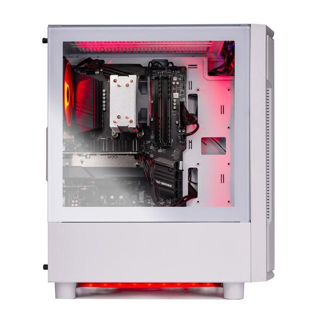 Skytech Archangel Gaming PC Desktop Ryzen 5 9600X 3.9 Ghz (5.4GHz Turbo) AMD RX 9060 XT 8GB 1TB Gen4 NVMe SSD 16GB DDR5 RAM 6000 650W GOLD PSU Wi-Fi Win 11