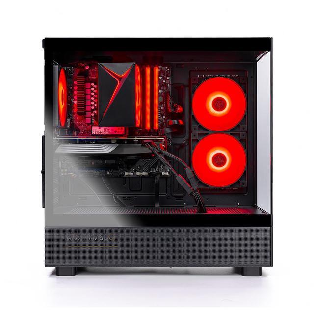 Skytech Azure 3 Gaming PC Desktop Ryzen 7 7700 3.8 GHz (5.3GHz Turbo) AMD RX 9060 XT 8GB 1TB Gen4 NVMe SSD 16GB DDR5 RAM 6000 650W GOLD PSU Wi-Fi Win 11