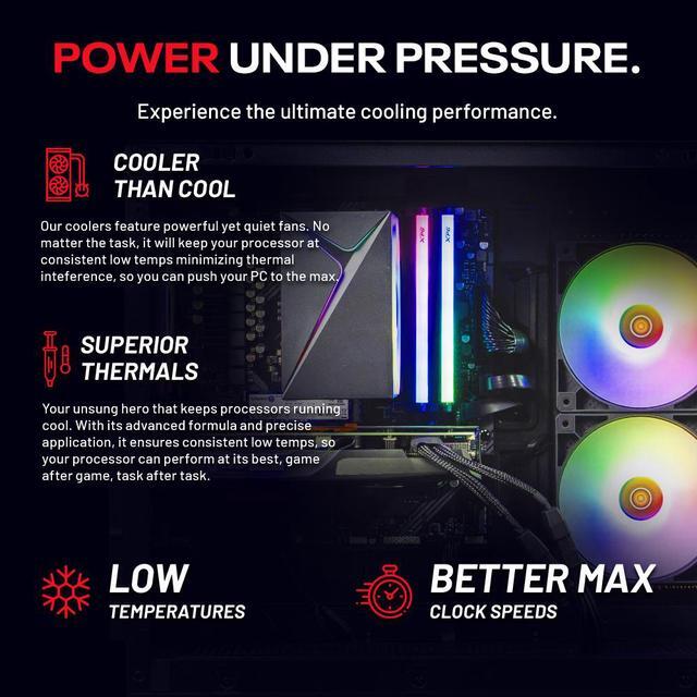 Skytech Azure Gaming PC Desktop Intel I5 14400F 2.5 GHz (4.7GHz Turbo) NVIDIA RTX 5060 8GB 1TB NVMe SSD 32GB DDR5 RAM 5200 RGB 650W GOLD PSU Wi-Fi Win 11